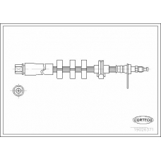 19026371 CORTECO Тормозной шланг