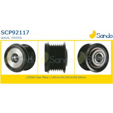 SCP92117 SANDO Ременный шкив, генератор