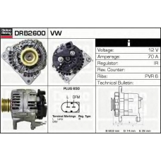 DRB2600 DELCO REMY Генератор