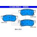 13.0460-5998.2 ATE Комплект тормозных колодок, дисковый тормоз