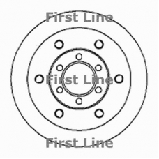 FBD1112 FIRST LINE Тормозной диск