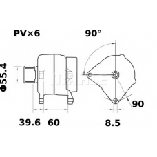 MG 64 MAHLE Генератор