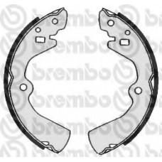 S 56 516 BREMBO Комплект тормозных колодок