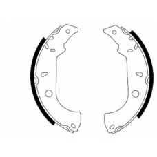 8DB 355 003-151 HELLA PAGID Комплект тормозных колодок