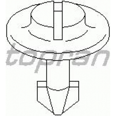 111 111 TOPRAN Пружинный зажим