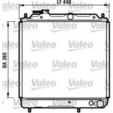 731056 VALEO Радиатор, охлаждение двигателя