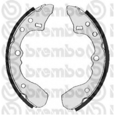 S 49 502 BREMBO Комплект тормозных колодок