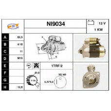 NI9034 SNRA Стартер