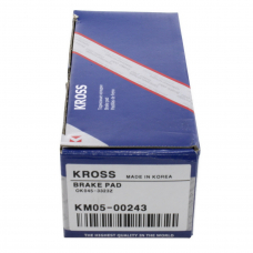 KM0500243 KROSS Колодки тормозные передние