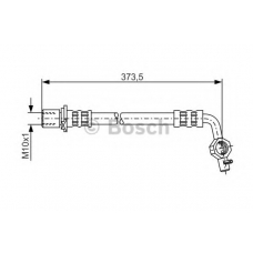 1 987 481 040 BOSCH Тормозной шланг