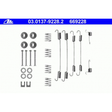 03.0137-9228.2 ATE Комплектующие, тормозная колодка