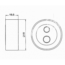 ITB-6607 IPS Parts Устройство для натяжения ремня, ремень грм