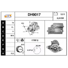 DH9017 SNRA Стартер