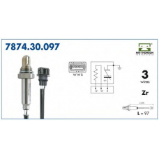 7874.30.097 MTE-THOMSON Лямбда-зонд