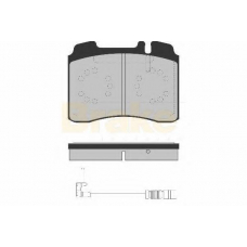 PA1097 BRAKE ENGINEERING Комплект тормозных колодок, дисковый тормоз