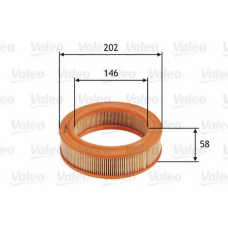 585644 VALEO Воздушный фильтр