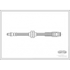 19035282 CORTECO Тормозной шланг