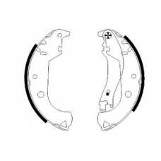 H9585 PAGID Комплект тормозных колодок