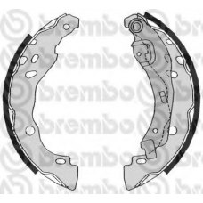 S 68 525 BREMBO Комплект тормозных колодок