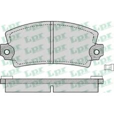 05P129 LPR Комплект тормозных колодок, дисковый тормоз