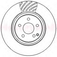 562331B BENDIX Тормозной диск