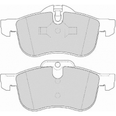 FD6854N NECTO Комплект тормозных колодок, дисковый тормоз