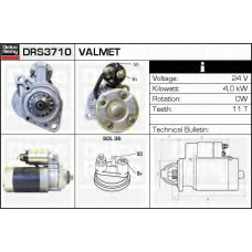 DRS3710 DELCO REMY Стартер