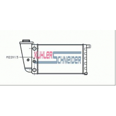 1200101 KUHLER SCHNEIDER Радиатор, охлаждение двигател