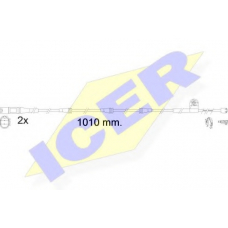 610622 E C ICER Сигнализатор, износ тормозных колодок