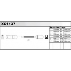 XC1137 QUINTON HAZELL Комплект проводов зажигания
