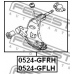 0524-GFRH FEBEST Рычаг независимой подвески колеса, подвеска колеса