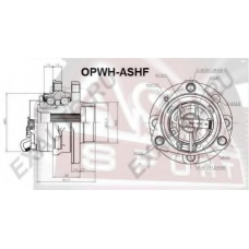 OPWH-ASHF ASVA Ступица колеса