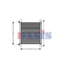 282003N AKS DASIS Конденсатор, кондиционер