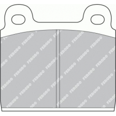 FDB11 FERODO Комплект тормозных колодок, дисковый тормоз