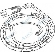 WIR5185 APEC Указатель износа, накладка тормозной колодки