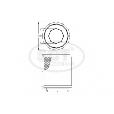 SB 2185 SCT Воздушный фильтр