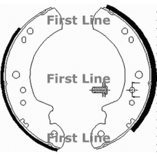 FBS014 FIRST LINE Комплект тормозных колодок