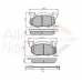 ADB2258 COMLINE Комплект тормозных колодок, дисковый тормоз