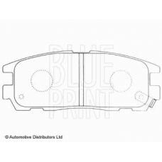 ADZ94216 BLUE PRINT Комплект тормозных колодок, дисковый тормоз