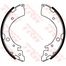 GS8704 TRW Комплект тормозных колодок
