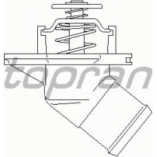 205 727 TOPRAN Термостат, охлаждающая жидкость