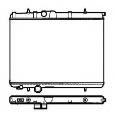 58301 NRF Радиатор, охлаждение двигателя