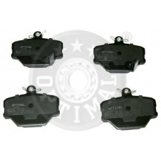 10329 OPTIMAL Комплект тормозных колодок, дисковый тормоз