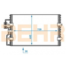 7401465 BEHR Condenser