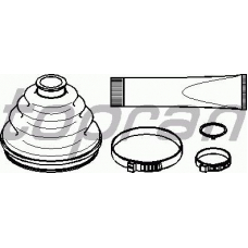 400 744 TOPRAN Комплект пылника, приводной вал
