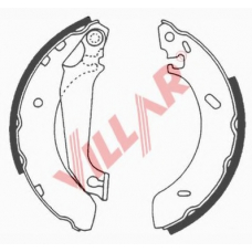 629.0530 VILLAR Комплект тормозных колодок