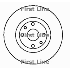 FBD535 FIRST LINE Тормозной диск