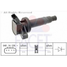 9.6361 FACET Катушка зажигания