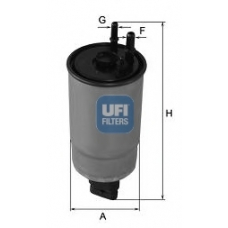 24.110.00 UFI Топливный фильтр