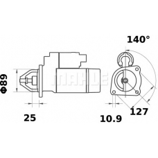 MS 276 MAHLE Стартер